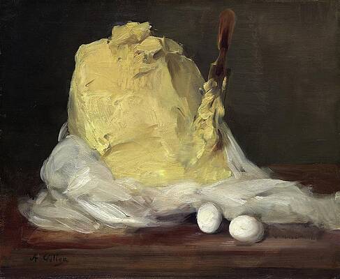 Mound of Butter Still Life Wall Art