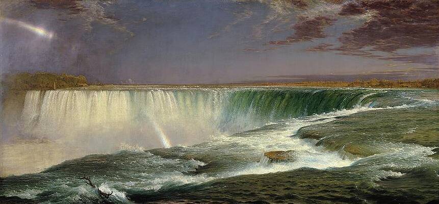 Niagara Falls by Frederic Edwin Church Painting