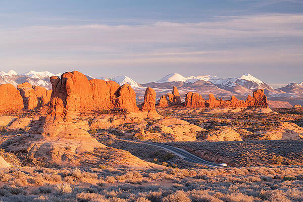National Parks Wall Art featuring the digital art Arches National Park, Utah #9 by Jordan Banks