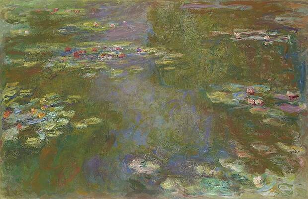 Claude Monet's Water Lily Pond Painting