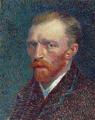 Vincent van Gogh Self-Portrait Painting