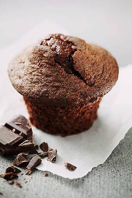 A Chocolate Muffin Print