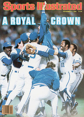Kansas City Royals 1985 Celebration Wall Art