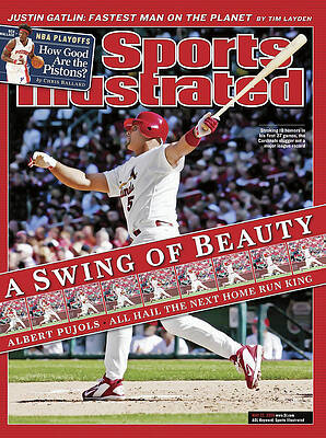 Albert Pujols on Sports Illustrated Cover Photograph