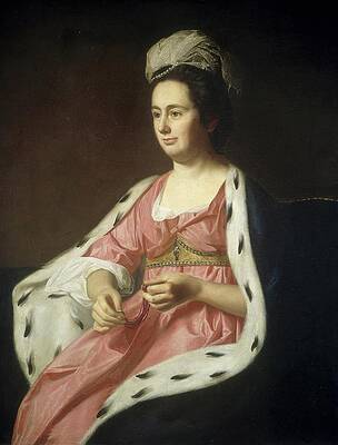 John Singleton Copley Painting - Abigail Smith Babcock by John Singleton Copley