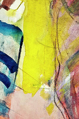 Vibrant Abstract Color Splash Wall Art