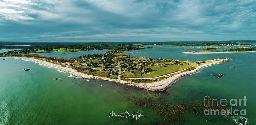 Massachusetts Photograph - Acoaxet Life, Westport by Veterans Aerial Media LLC