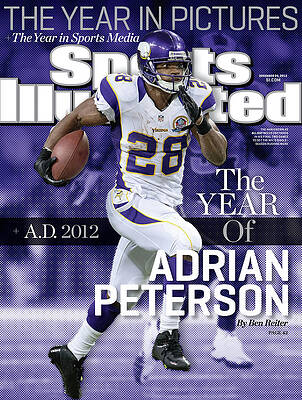Adrian Peterson Sports Cover Wall Art