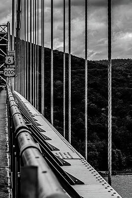 Architecture Photograph - Against The Rails by KC Hulsman