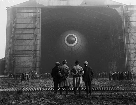 Massive Zeppelin Construction Wall Art