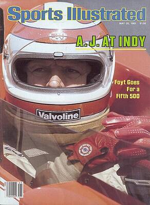 A.J. Foyt at the Indy 500 Photograph