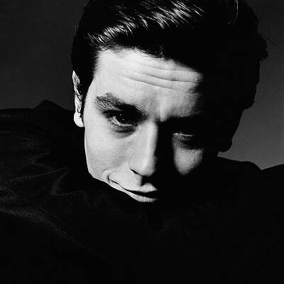 Wall Art featuring the photograph Alain Delon by Bert Stern