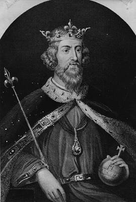 Portrait of a Medieval King Wall Art