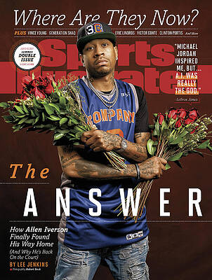 Allen Iverson on Sports Illustrated Cover Wall Art