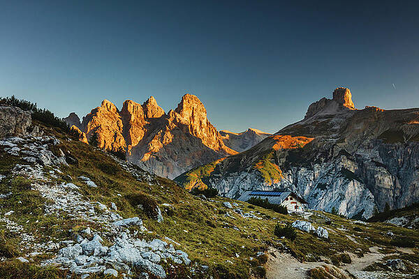 Impressive Wall Art featuring the digital art Alps, Dolomites Peaks, Italy by Maurizio Rellini