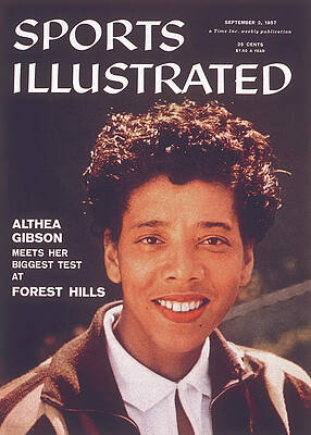Althea Gibson on Magazine Cover Wall Art