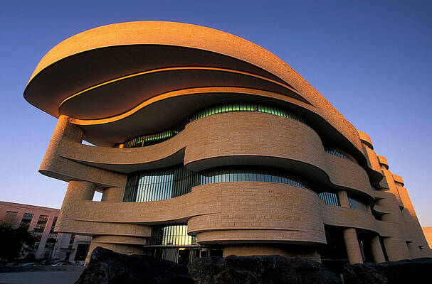 North America Wall Art featuring the digital art American Indian Museum, Washington Dc by Heeb Photos