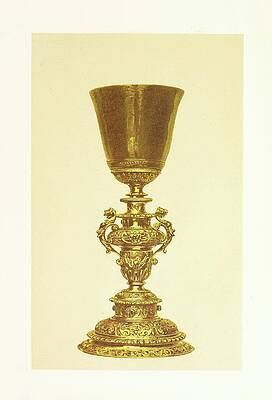 John Charles Robinson Painting - Ancient Gilded Chalice by John Charles Robinson