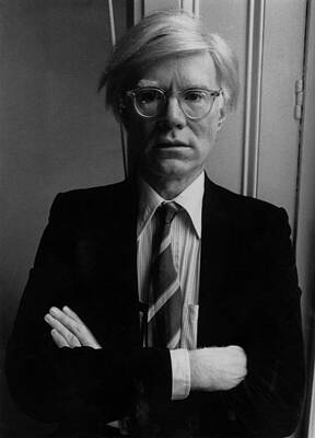 Andy Warhol in a Suit Wall Art