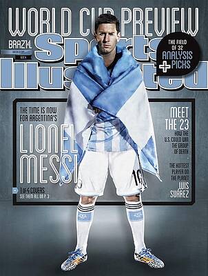 Lionel Messi World Cup Preview Wall Art