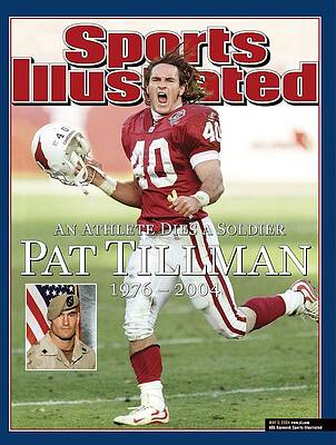 Pat Tillman on Sports Illustrated Photograph