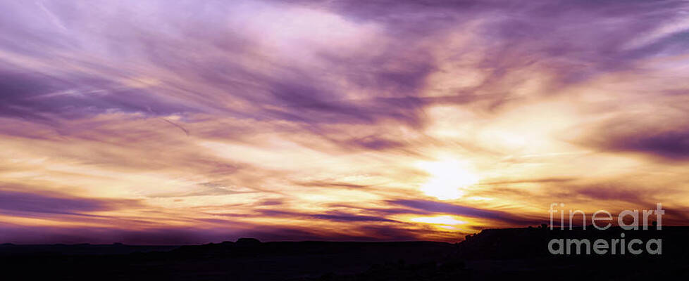 Wall Art featuring the photograph Arizona Desert Sunset #1 by Blake Webster