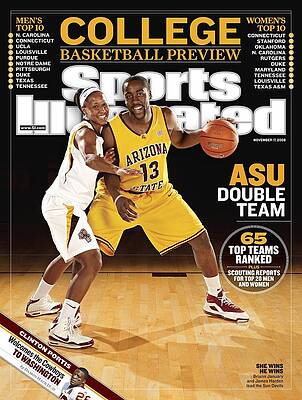 ASU Basketball Stars Cover Photograph
