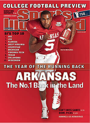 Darren McFadden on Sports Illustrated Cover Wall Art