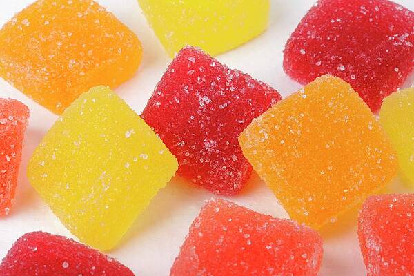 Assorted Jelly Sweets Print