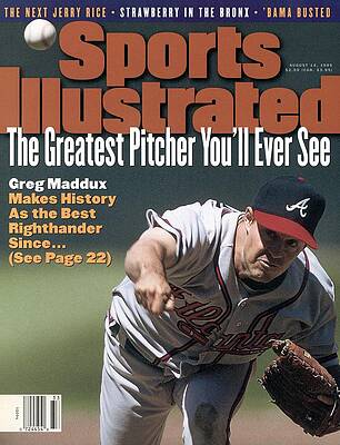 Greg Maddux Sports Illustrated Cover Wall Art