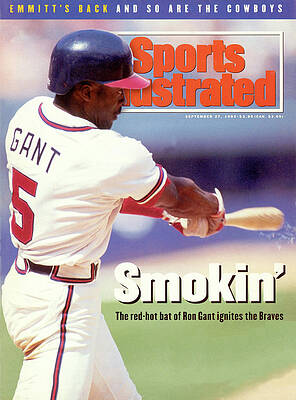 Ron Gant on Sports Illustrated Cover Wall Art