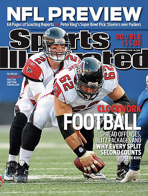 NFL Preview Cover Featuring Football Game Wall Art