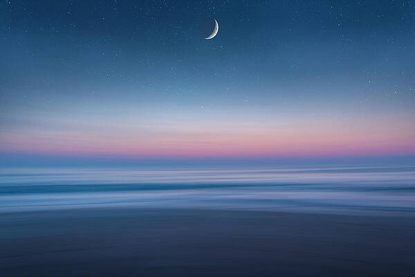 Sunrise Photograph - Atlantic Beach Predawn Elements by Steven Sparks