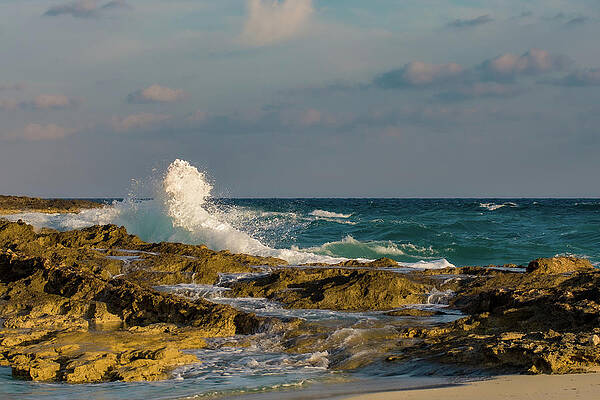 Wall Art featuring the photograph Atlantis Breakers by Jeff Phillippi
