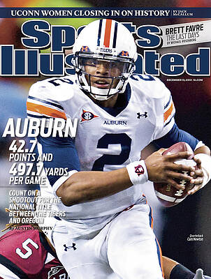Cam Newton SEC Championship Cover Photograph