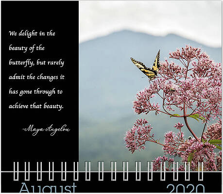 Inspirational Photograph - August 2020 Inspirational Calendar Preview by Joni Eskridge