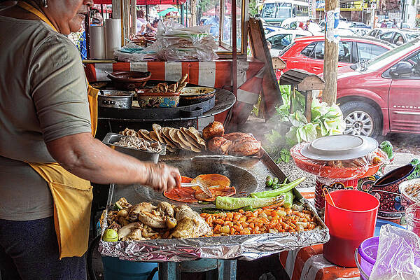 Mexico Wall Art featuring the photograph Authentic Mexican Food by Tatiana Travelways
