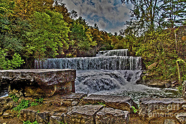Fall Photograph - Autumn At Cascade Mills by William Norton