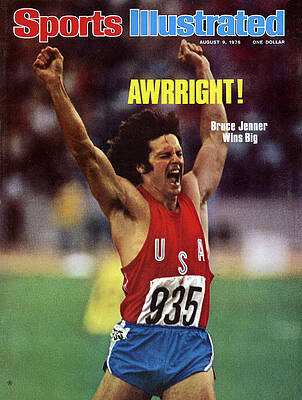 Bruce Jenner Wins Olympic Gold Photograph