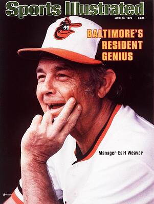 Maryland Photograph - Baltimore Orioles Manager Earl Weaver Sports Illustrated Cover by Sports Illustrated