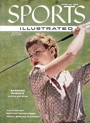 Barbara Romack on Sports Illustrated Cover Photograph