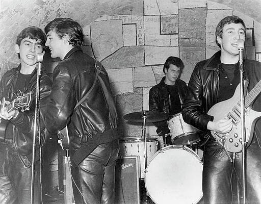 Early Days of a Famous Band Wall Art