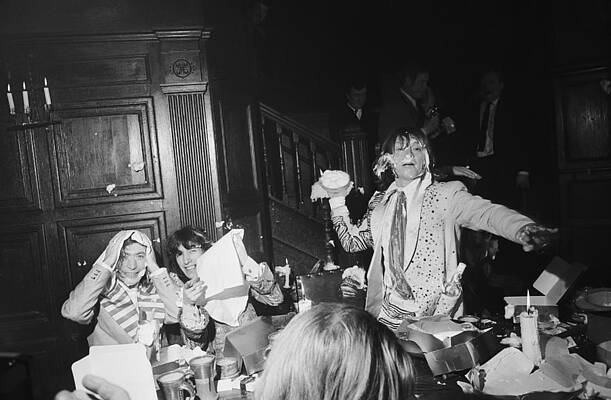 Wall Art featuring the photograph Beggars Banquet by Larry Ellis