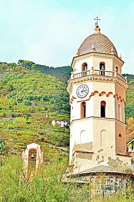 Architecture Photograph - Bell Tower by La Dolce Vita