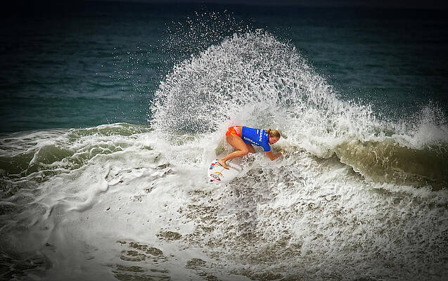 Wall Art featuring the photograph Bethany Hamilton Surfer Girl by Waterdancer