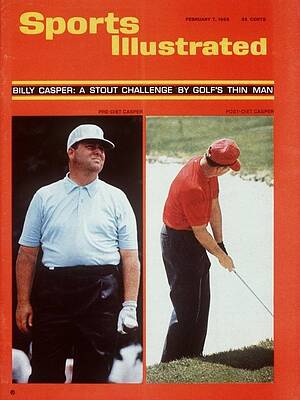 Maryland Photograph - Billy Casper, Golf Sports Illustrated Cover by Sports Illustrated