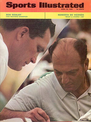 Augusta Photograph - Bob Goalby And Roberto De Vincenzo, 1968 Masters Sports Illustrated Cover by Sports Illustrated