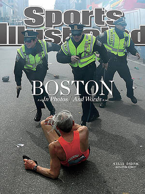 Boston Marathon Incident Photograph