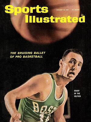 Cousy of the Celtics in Action Wall Art