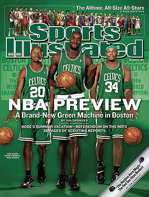 NBA Preview Featuring Celtics Stars Photograph